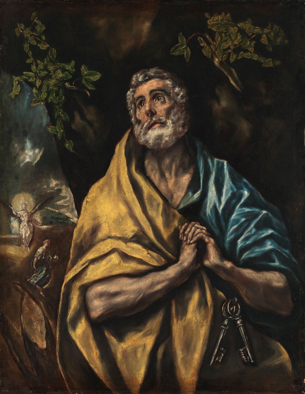 St. Peter Repentant by El Greco