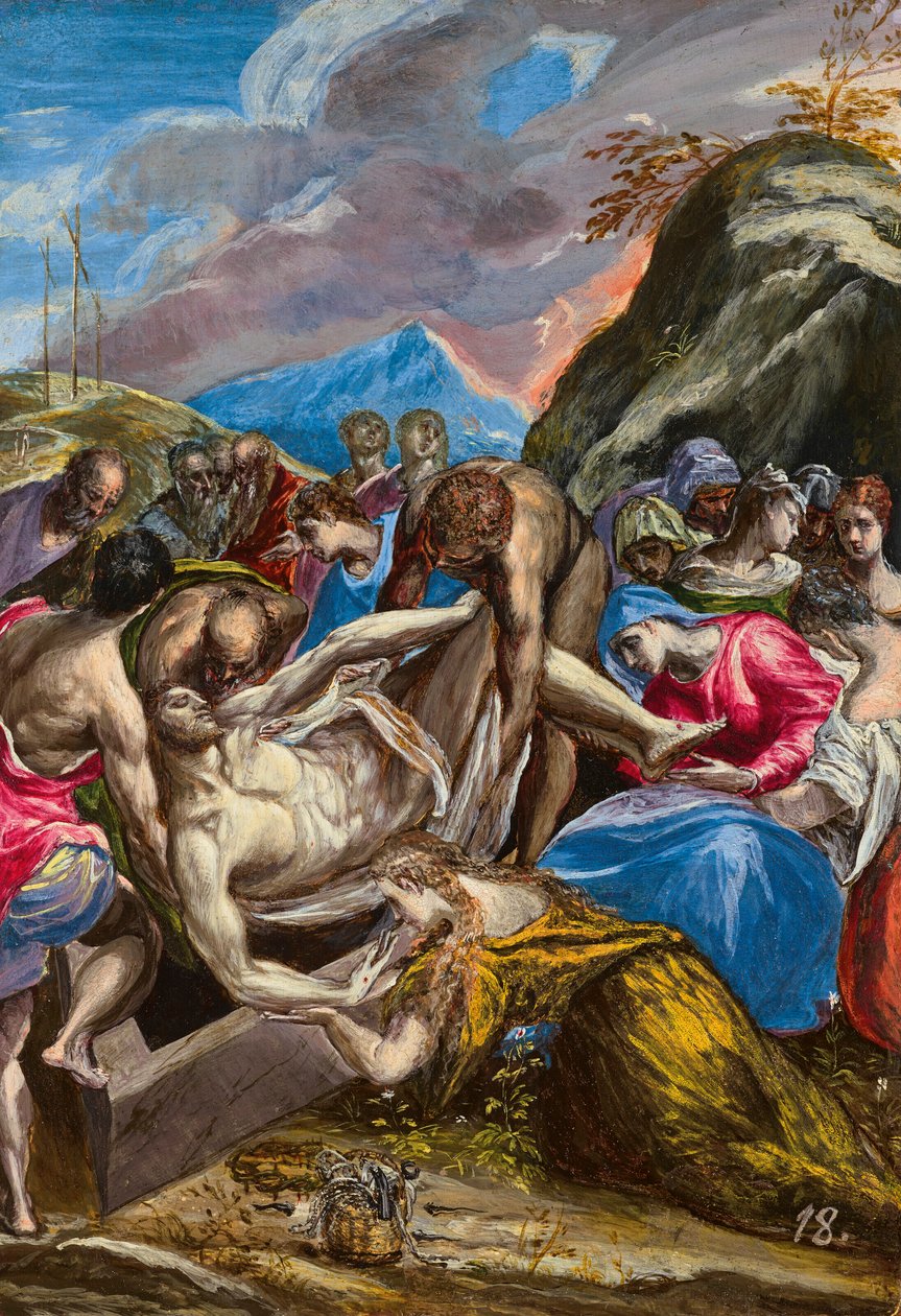 The Entombment of Christ by El Greco