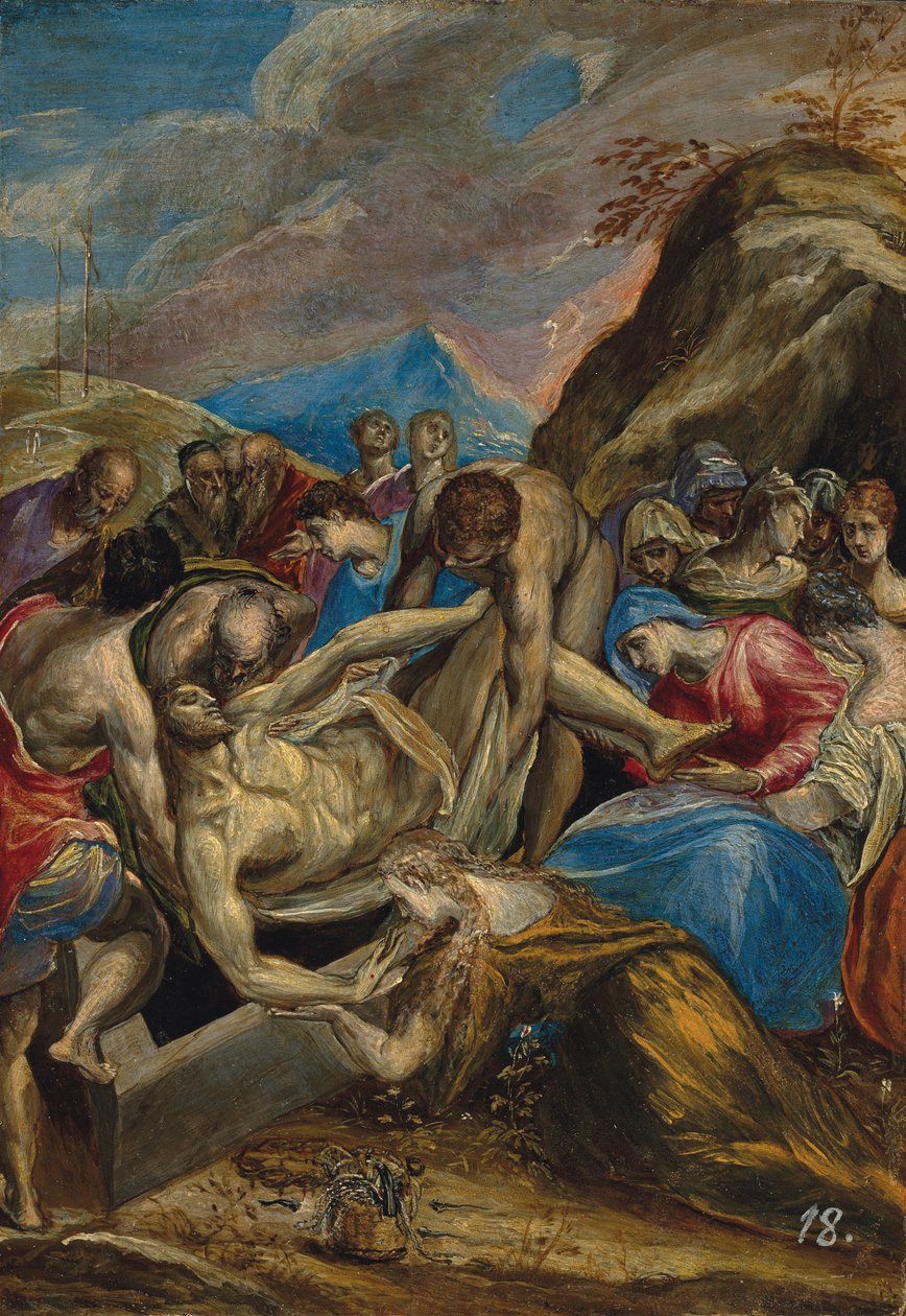 The Entombment of Christ by El Greco