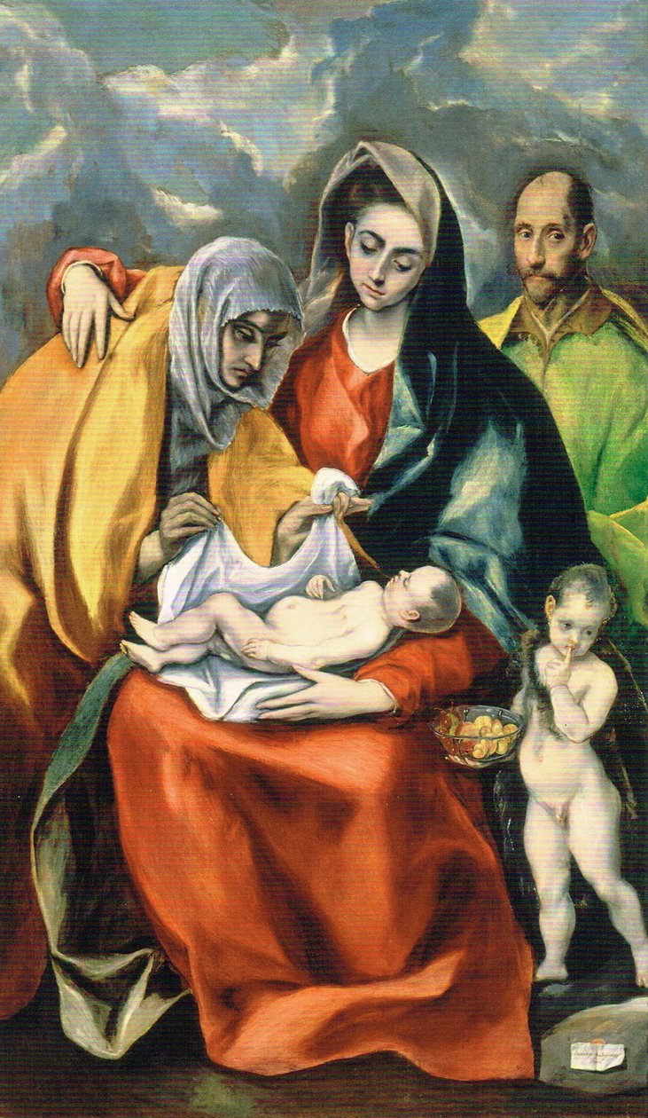 The Holy Family by El Greco