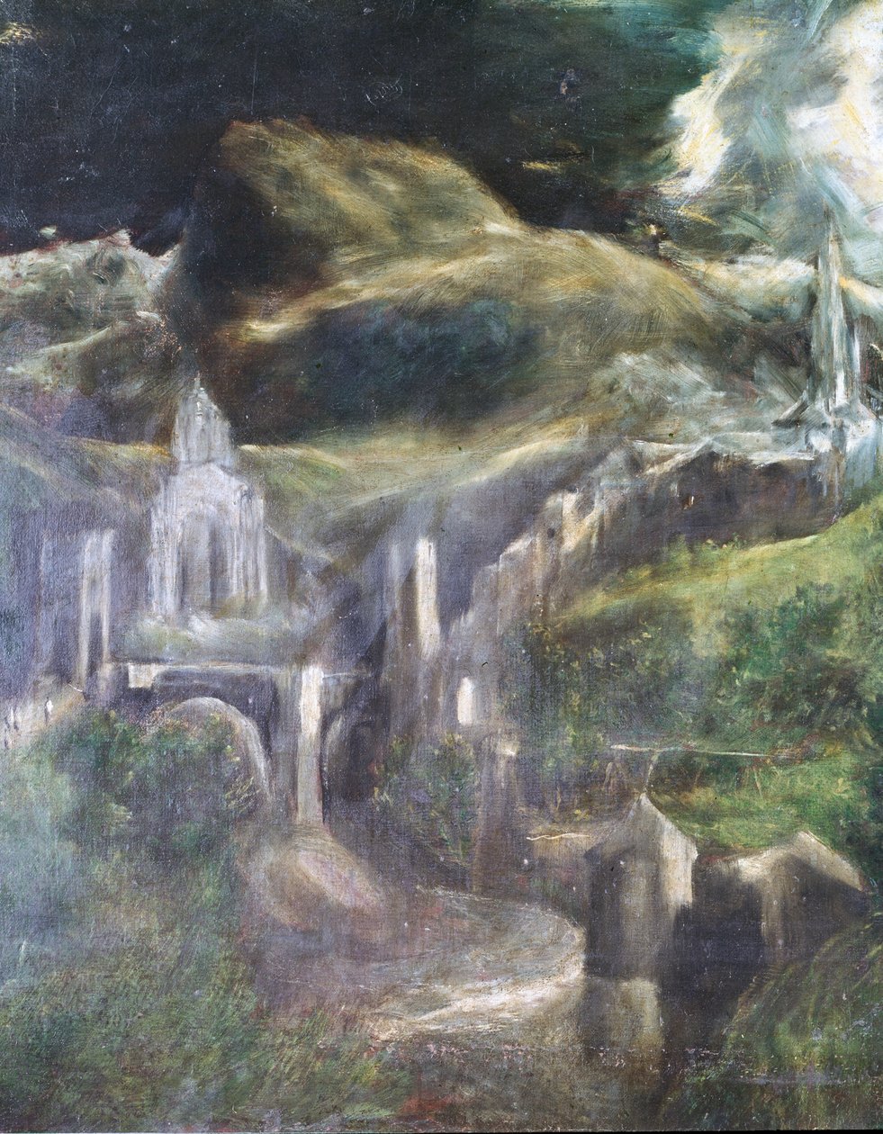 The Immaculate Conception (detail) by El Greco