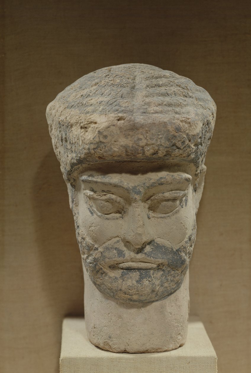 Head of a Bearded Man, c.1800 BC by Elamite