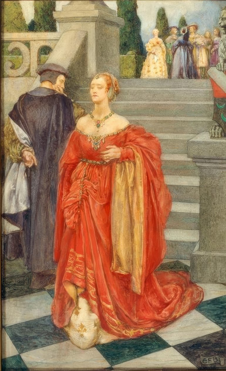 But When the Heart Suffers a Blow, Will the Pain Pass So Soon by Eleanor Fortescue Brickdale