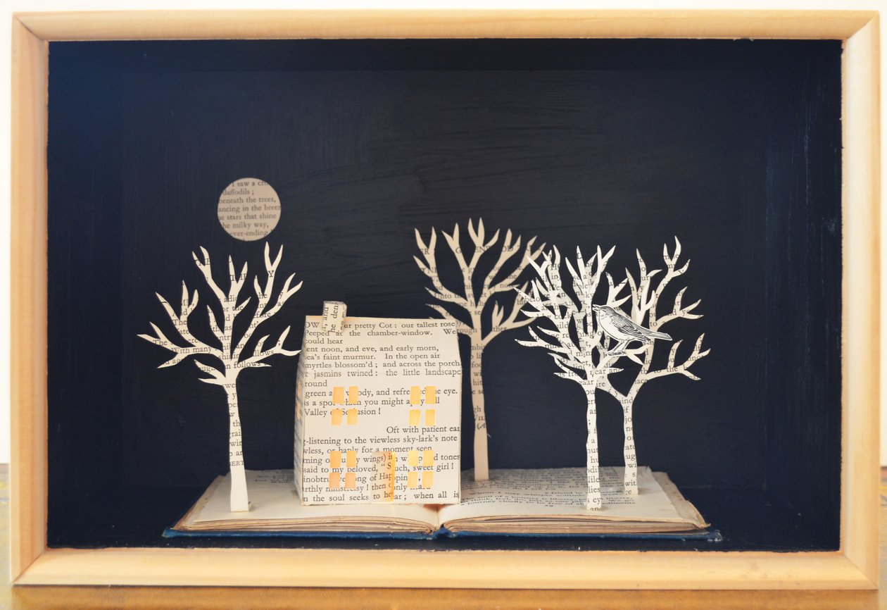 Cottage light box, 2012 by Eleanor Grafton