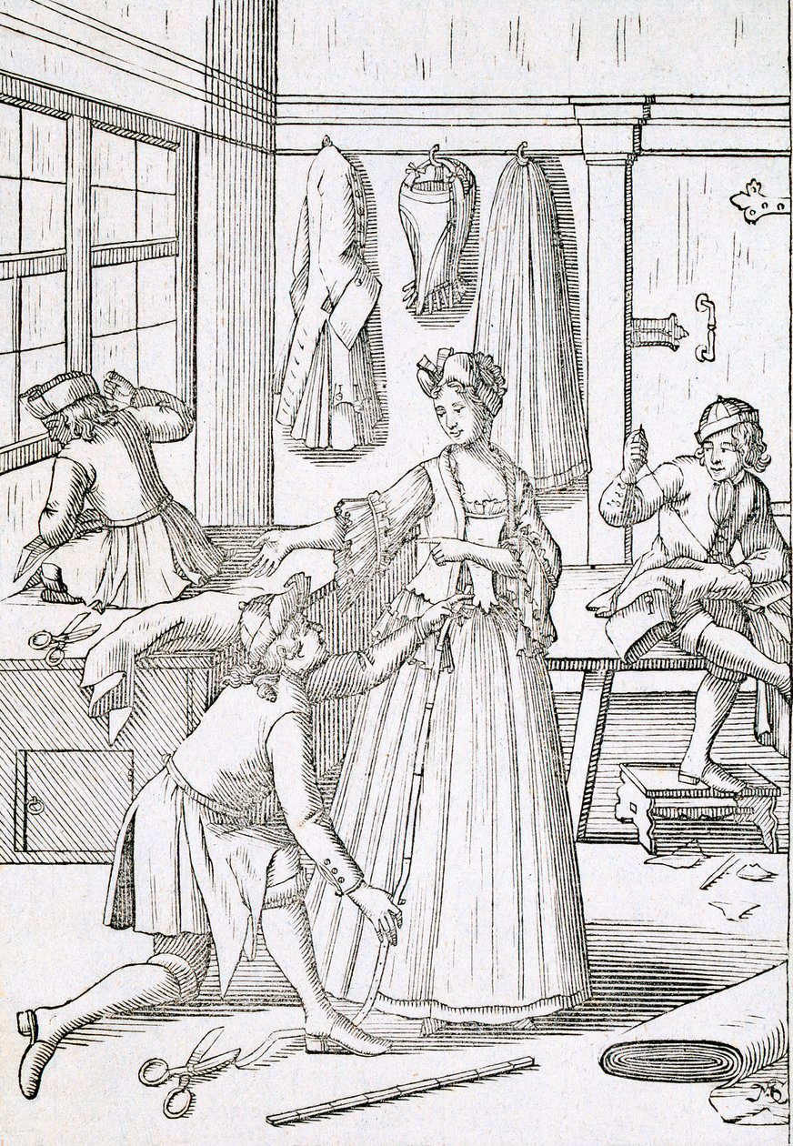 The Dressmaker by Elias Pomelius