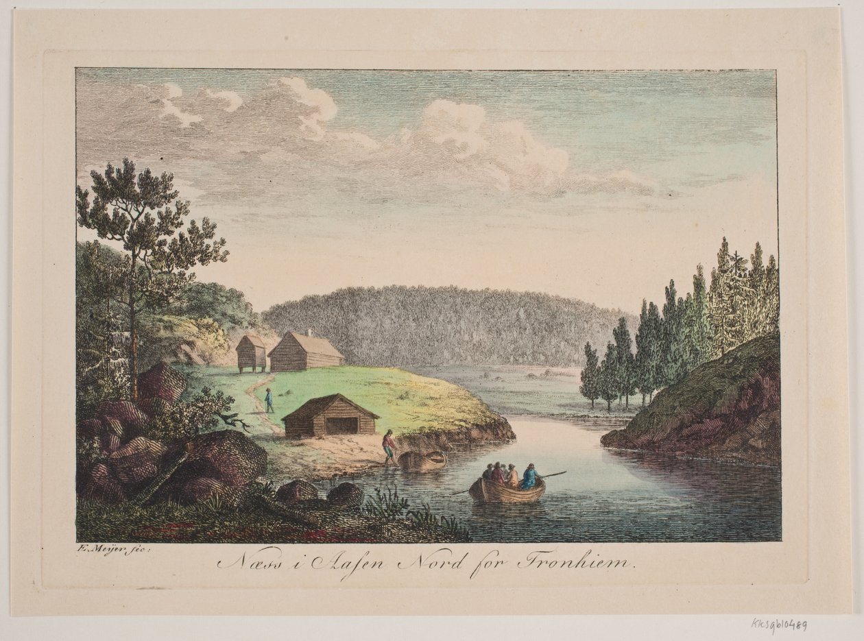 Ness in Aasen North of Trondheim by Elias Meyer