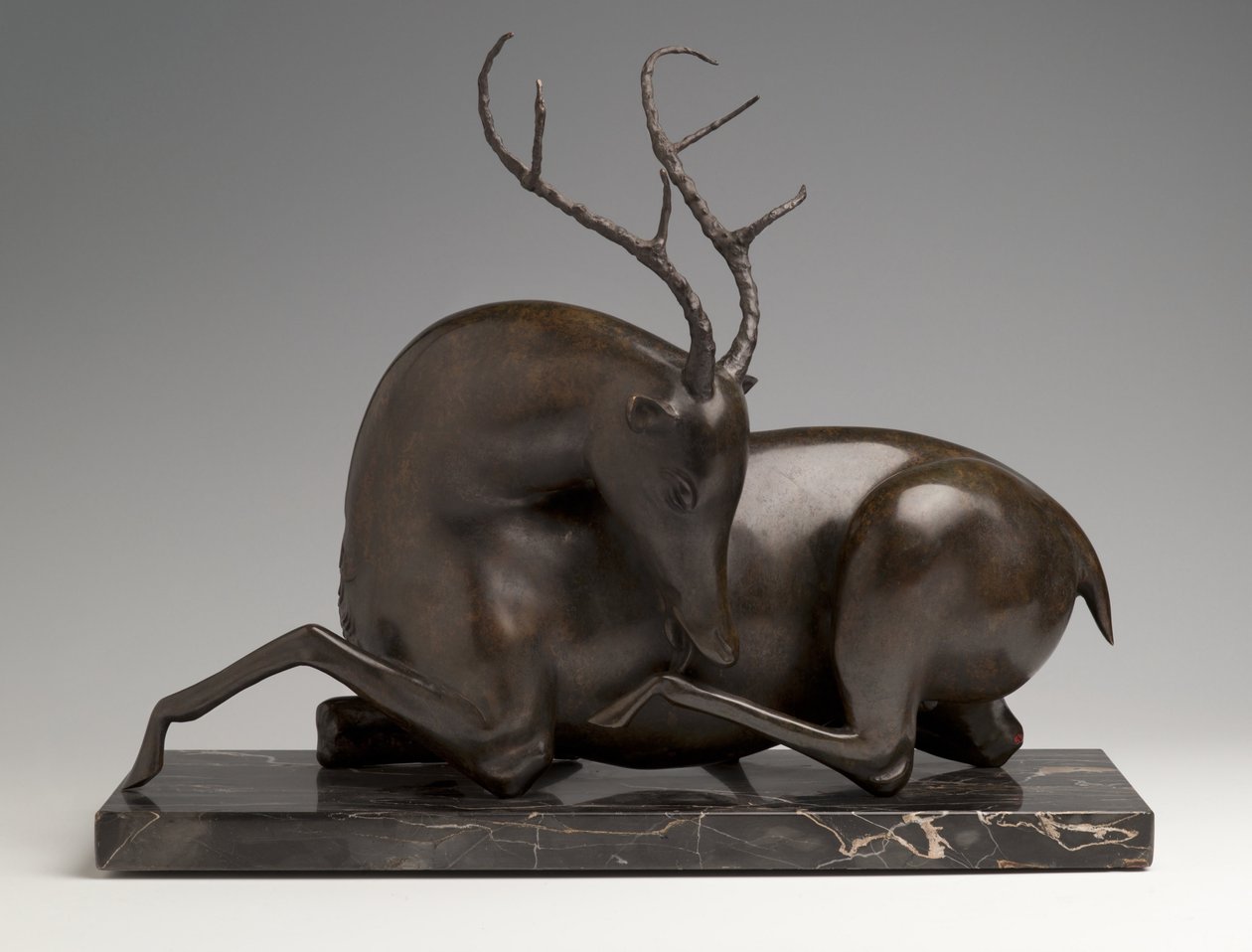 Resting Stag by Elie Nadelman