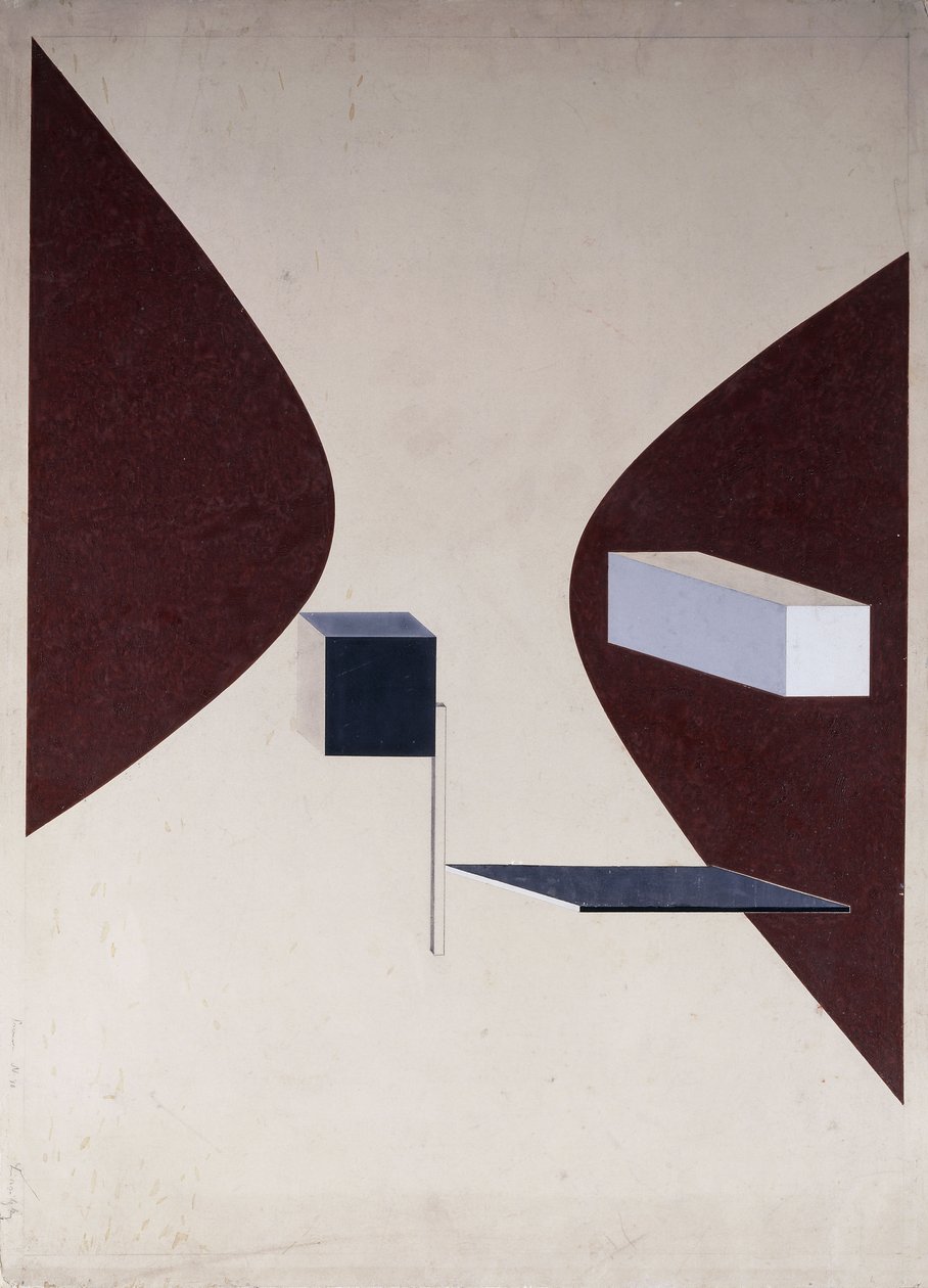 Proun N 90 by Eliezer Markowich Lissitzky