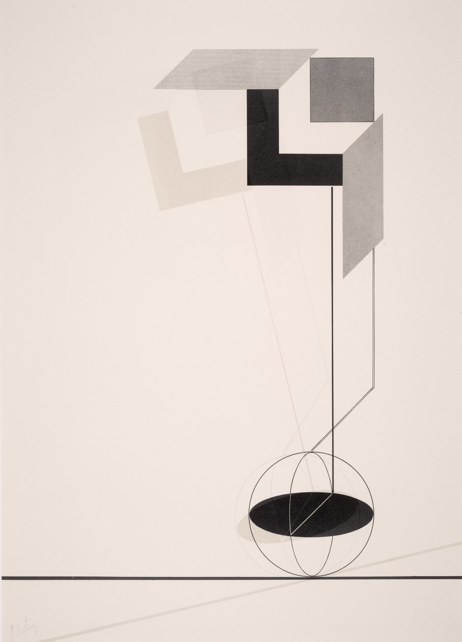 Untitled by Eliezer Markowich Lissitzky