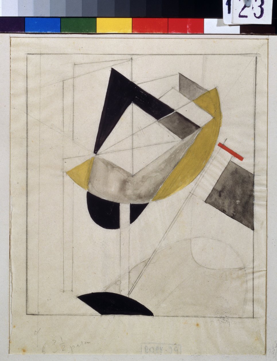 Proun 19 by Eliezer Markowich Lissitzky