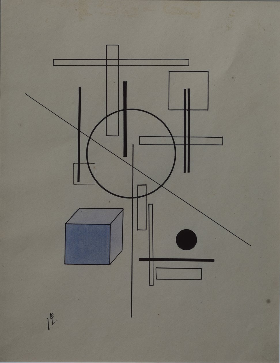 Composition by Eliezer Markowich Lissitzky
