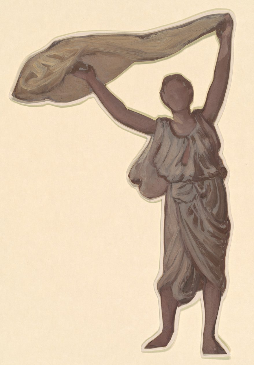 Study for Greek Girls Bathing by Elihu Vedder