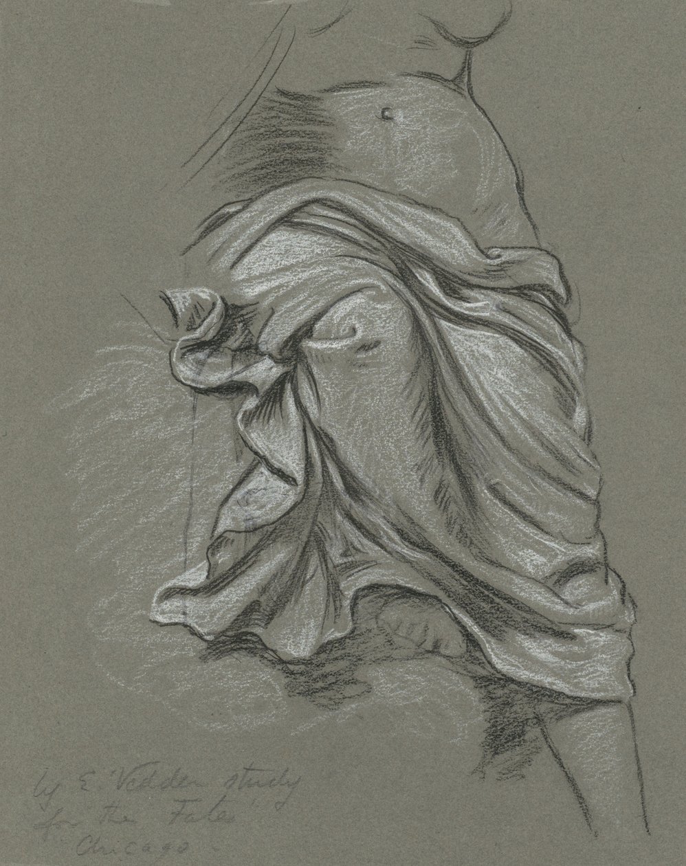Study for The Fates Gathering in the Stars, 1884-1887 by Elihu Vedder