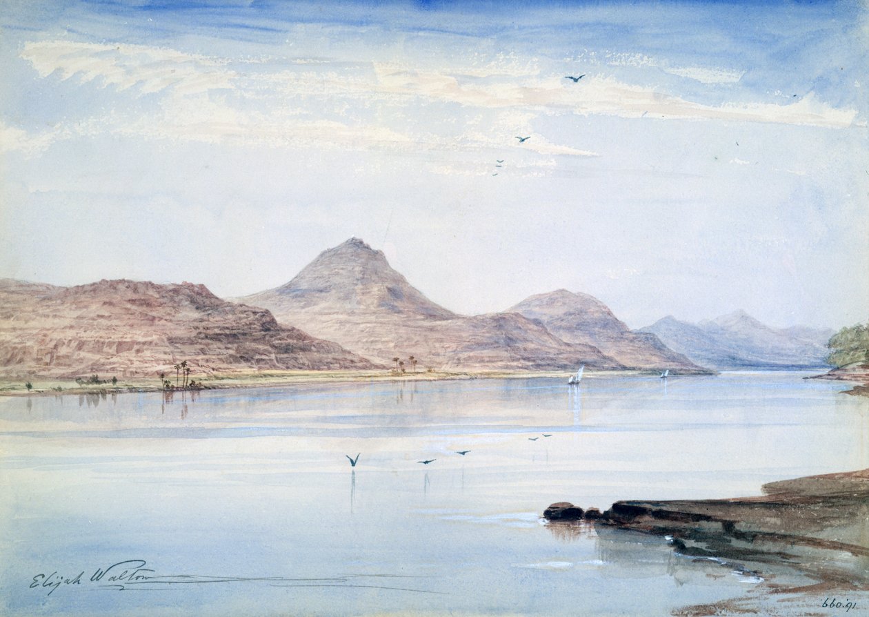 Gebel-el-Mody - Nubia by Elijah Walton