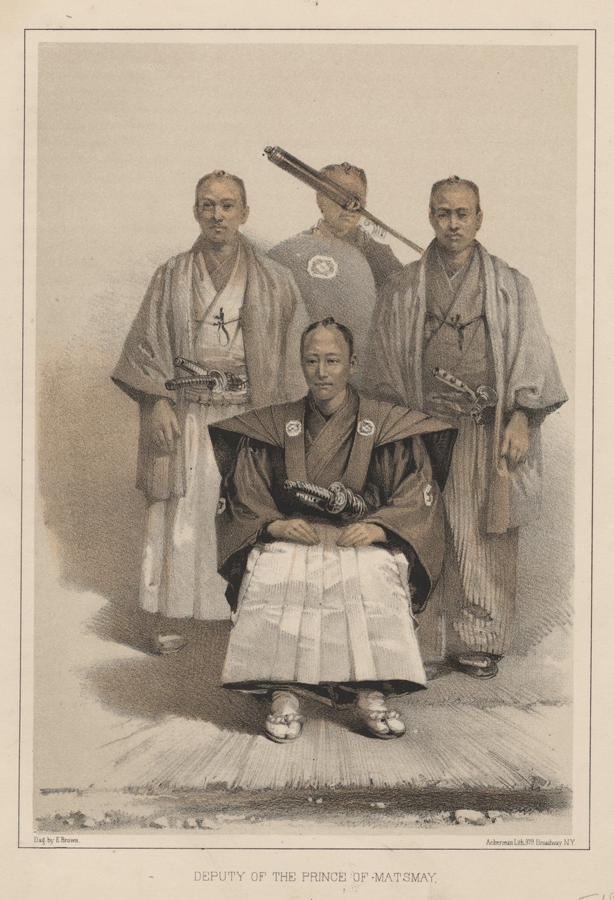 Deputy of the Prince of Matsmay, 1885 by Eliphalet Brown