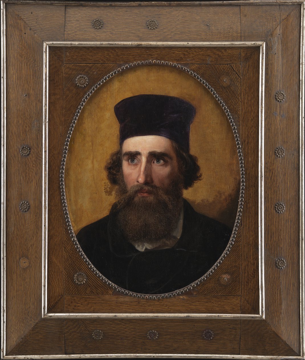 Portrait of the Danish Painter Thorald Læssøe (1816-1878) by Elisabeth Jerichau Baumann