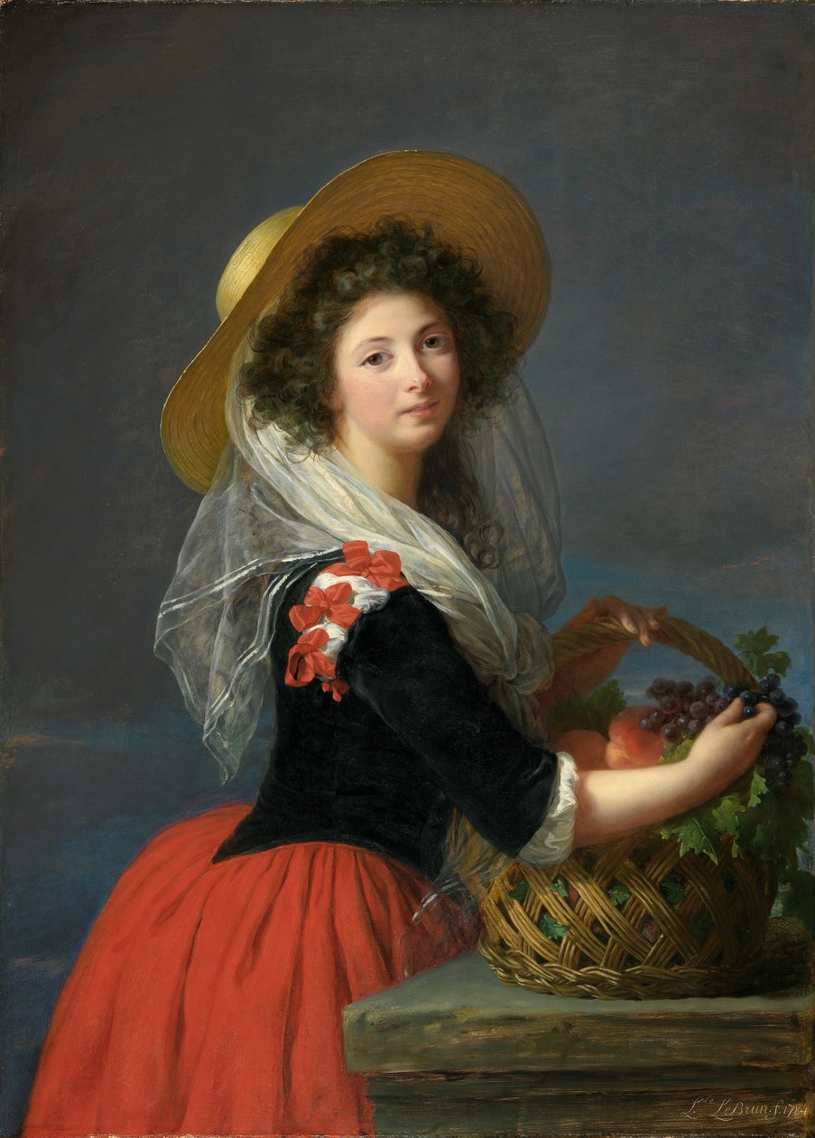 Portrait of Marie Gabrielle de Gramont, Countess of Caderousse by Élisabeth Louise Vigée Le Brun