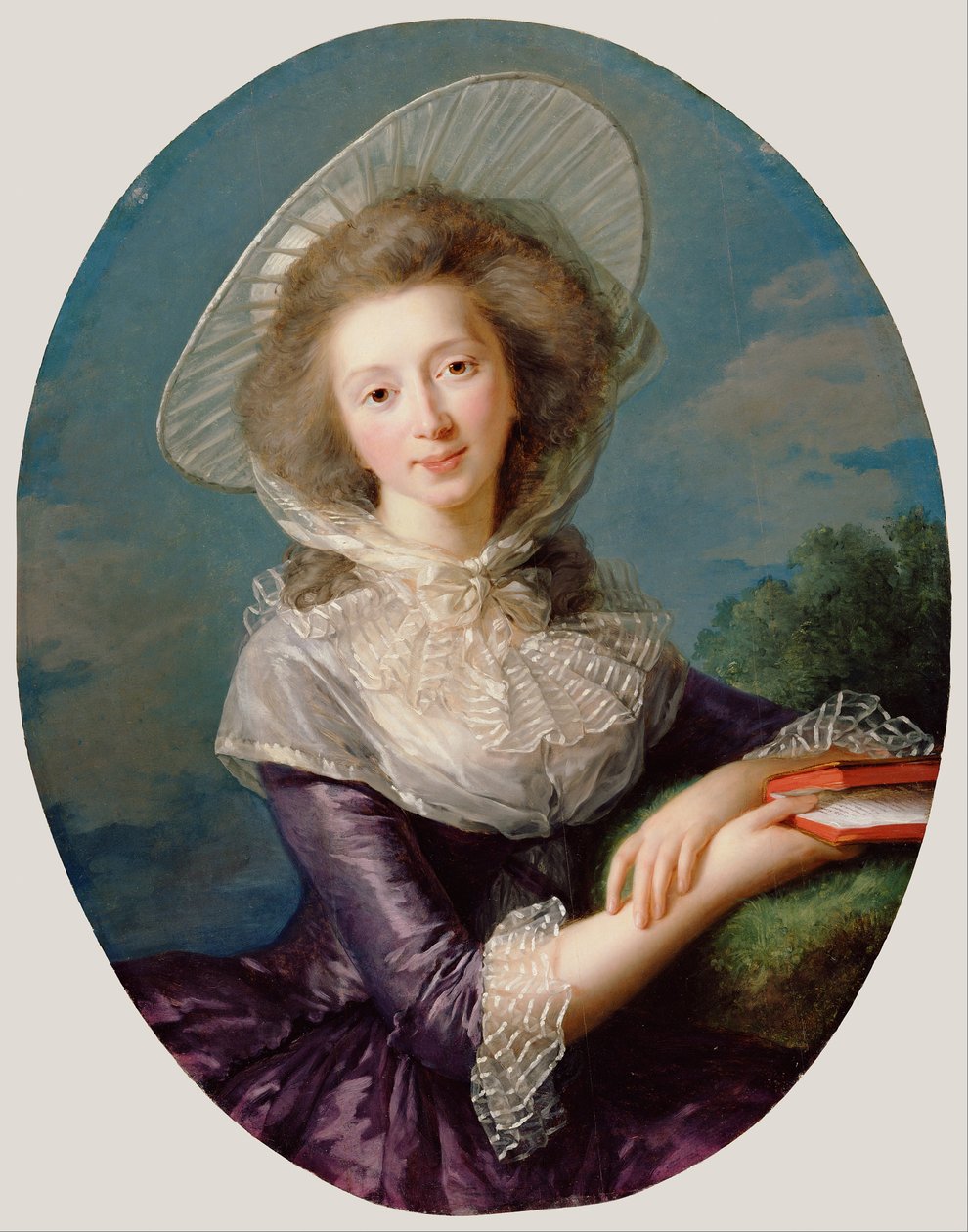 Portrait of Vicomtesse de Vaudreuil by Élisabeth Louise Vigée Le Brun
