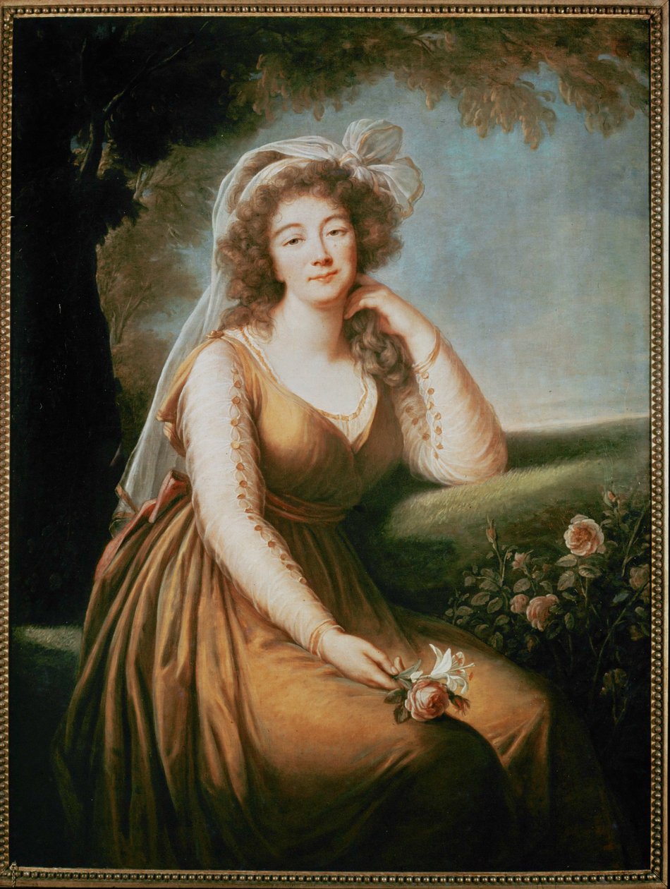 Madame du Barry, Mistress of Louis XV by Elisabeth Louise Vigee-Lebrun