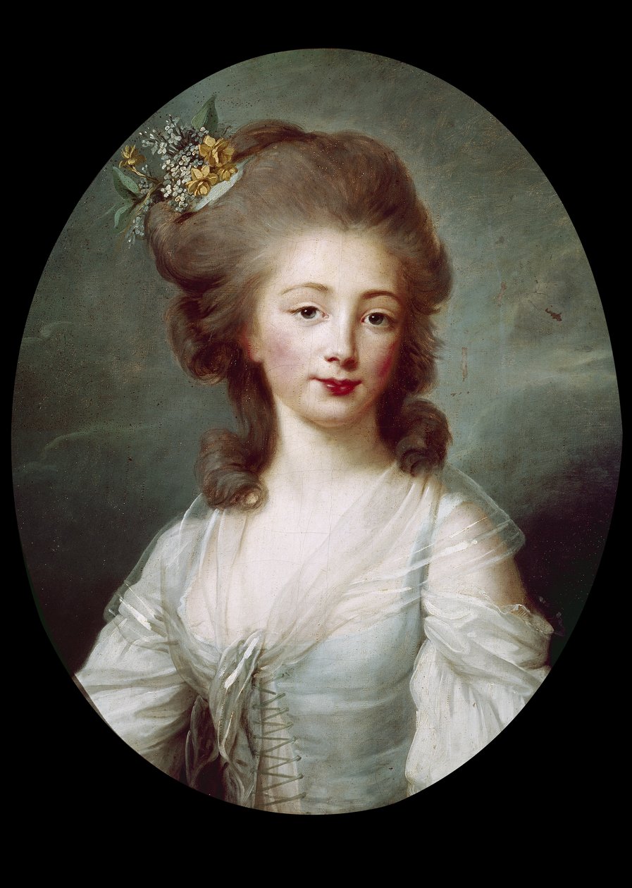The Countess of Cluzel (Marie-Térèse Antoinette de Cluzel) by Elisabeth Louise Vigee Lebrun