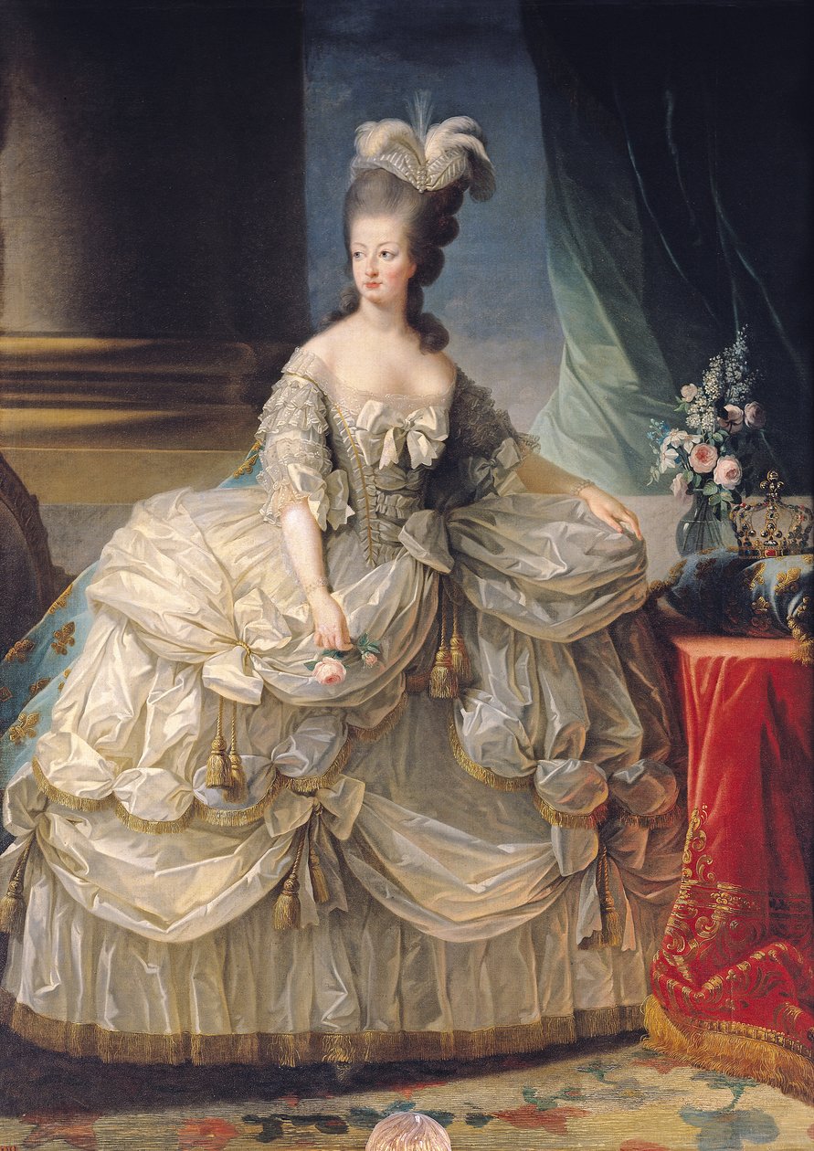 Marie Antoinette (1755-93) Queen of France, 1779  by Elisabeth Louise Vigee Lebrun