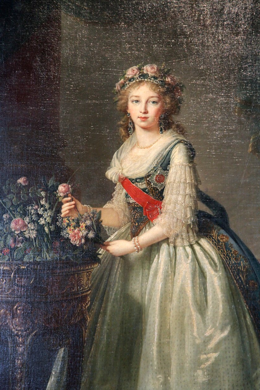 Portrait of the Grand Duchess Elizabeth Alexeyevna by Elisabeth Louise Vigee-Lebrun