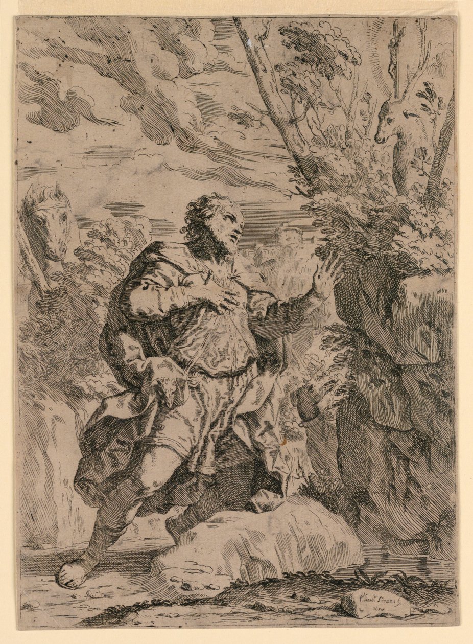 Saint Eustace by Elisabetta Sirani