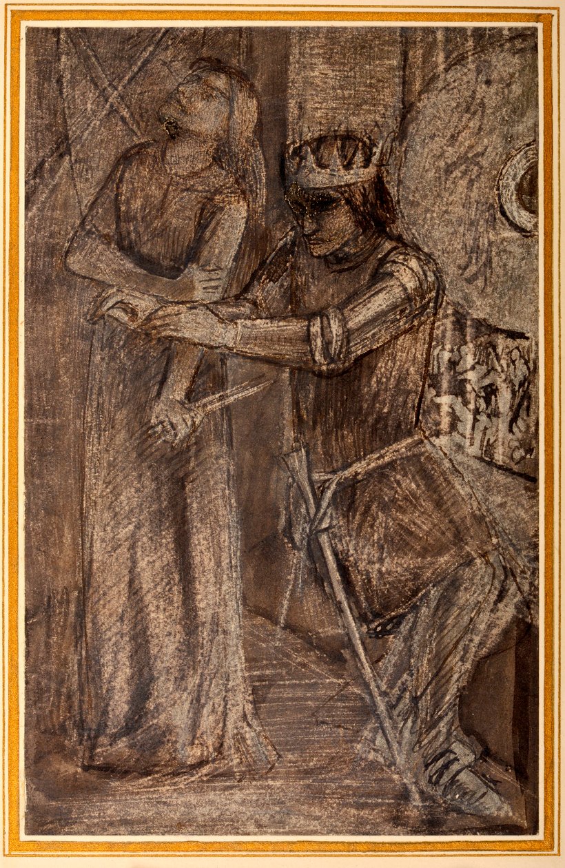 The Macbeths by Elizabeth Eleanor (1834 62) Siddal