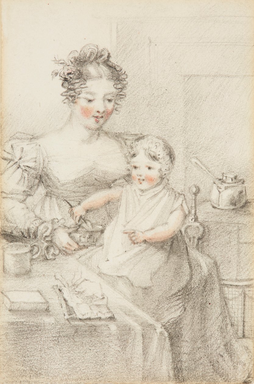 Queen Victoria as a Child by Elizabeth Keith née Lindsay Heathcote