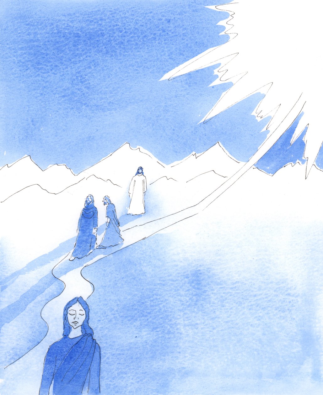 As my heart aches now, Christ told me, so His heart ached by Elizabeth Wang