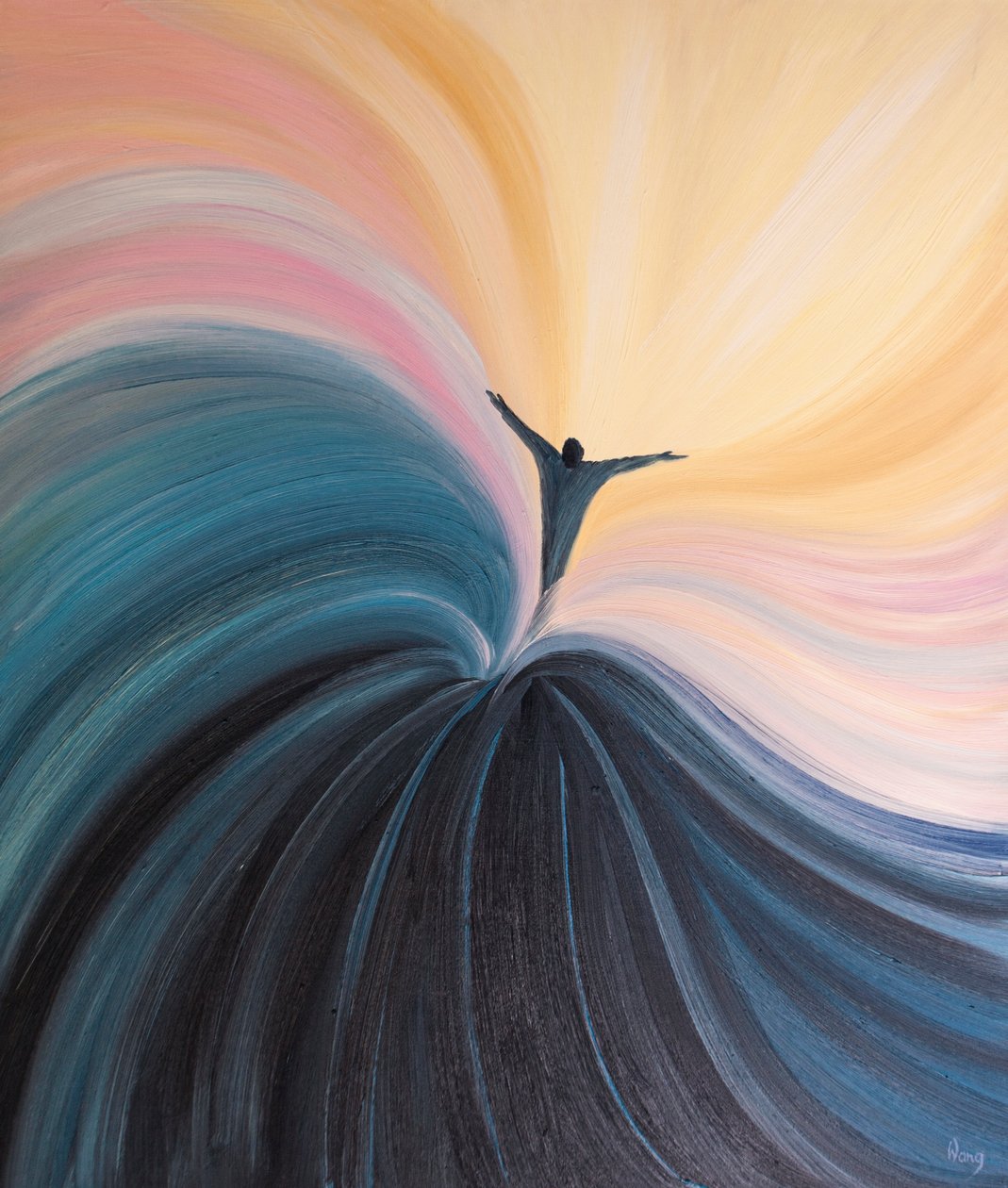 By surrendering to God in prayer, we immerse ourselves in the life and love of the three Divine Persons, 2000 by Elizabeth Wang