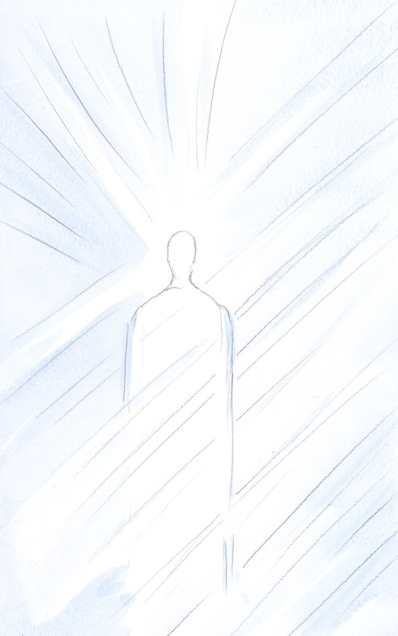 Christ, Really Man, before you, is risen and alive. Contemplate the same Christ, Divine Son, majestic by Elizabeth Wang