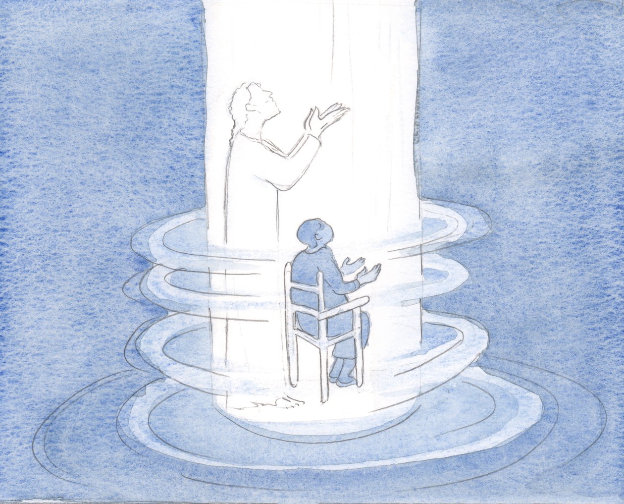 Christ does His work within the soul, as I sit in unknowing praise? by Elizabeth Wang