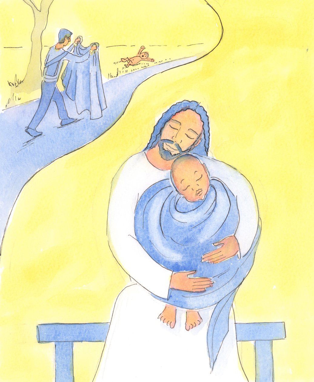 Christ is swift to comfort us in our difficulties by Elizabeth Wang