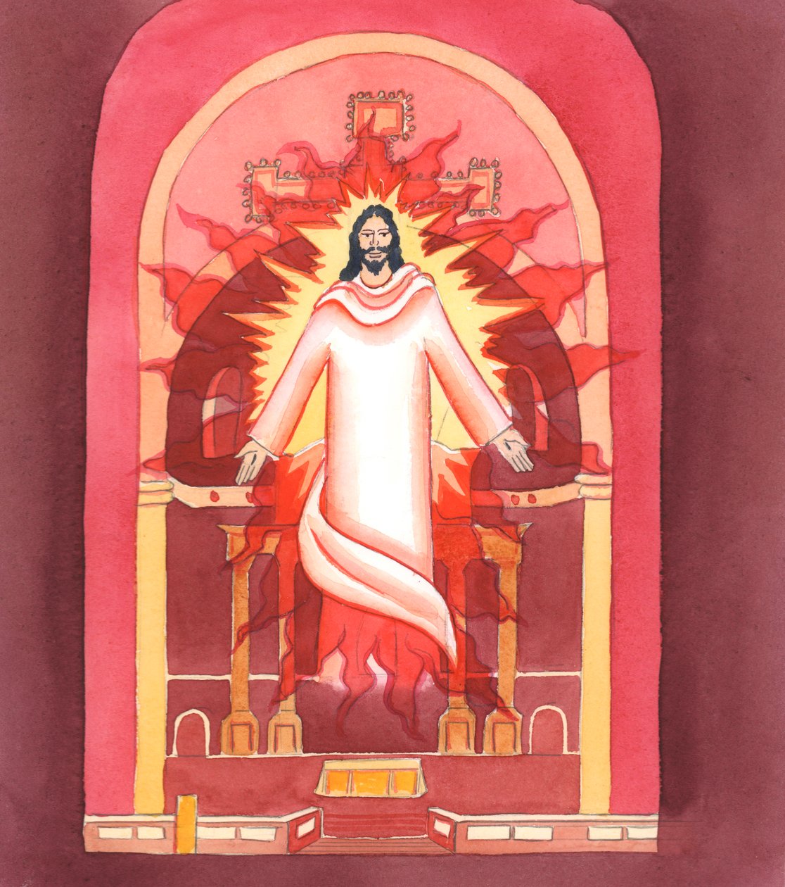 Christ revealed Himself to me as Really Present in Westminster Cathedral by Elizabeth Wang