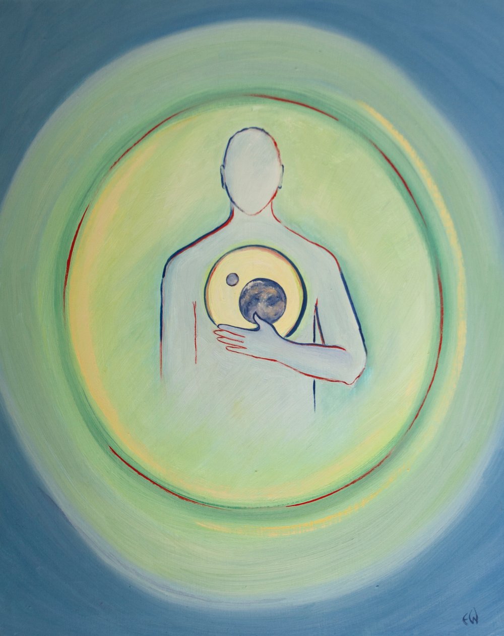 From the heart of God has sprung all that exists, 2003 by Elizabeth Wang
