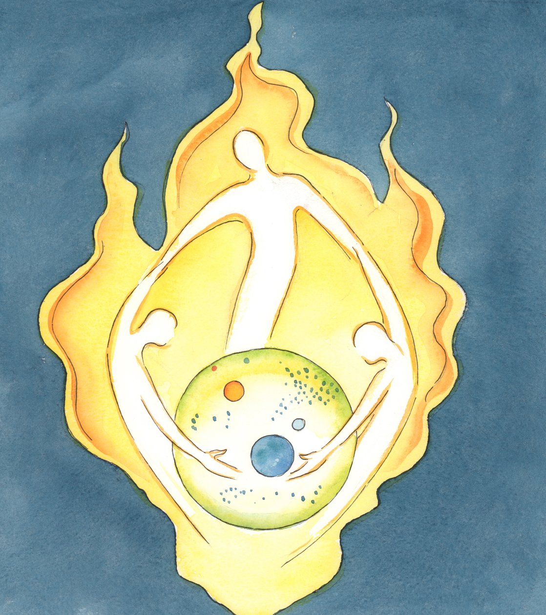 From the heart of God has sprung all that exists by Elizabeth Wang