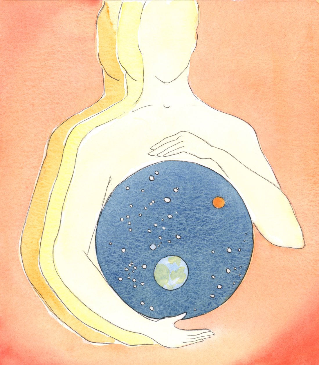 From the heart of God has sprung all that exists by Elizabeth Wang