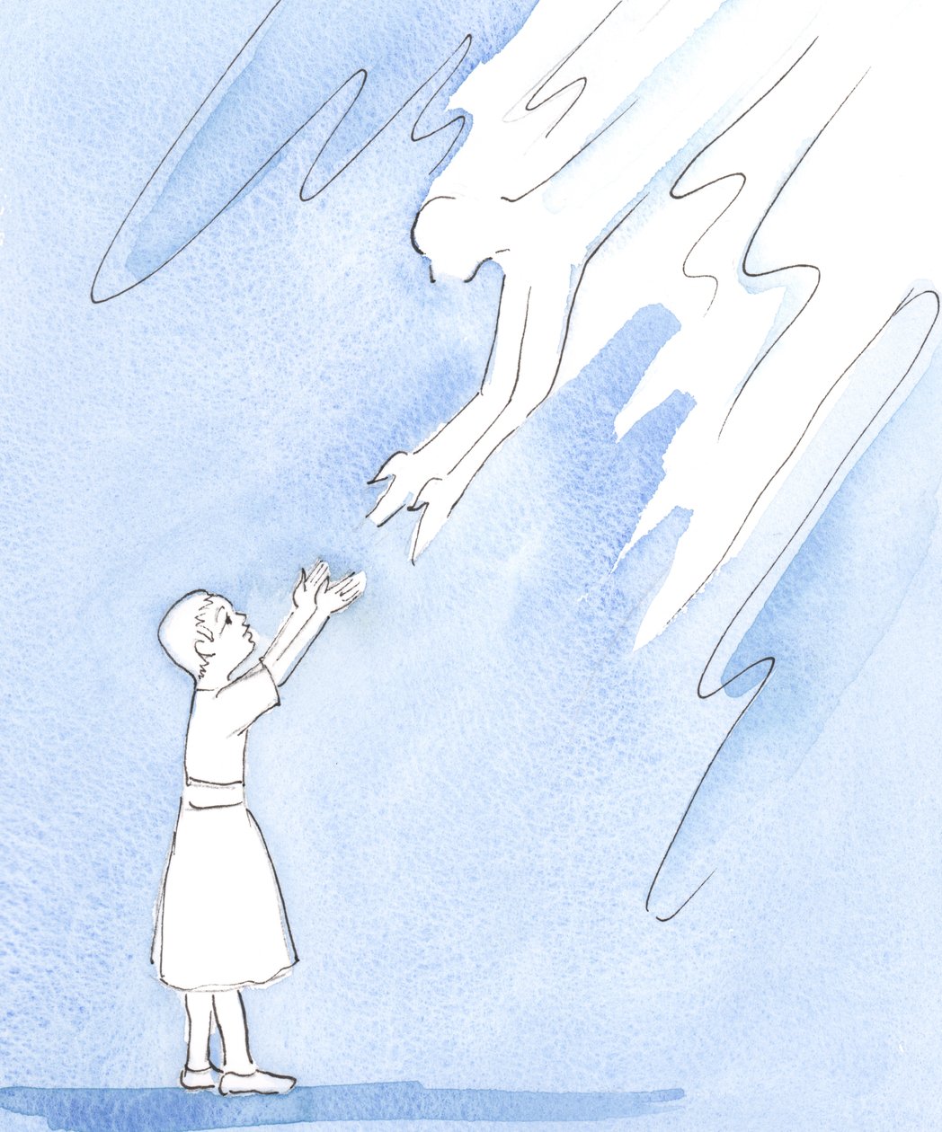 God greets a cry of love from one of His 