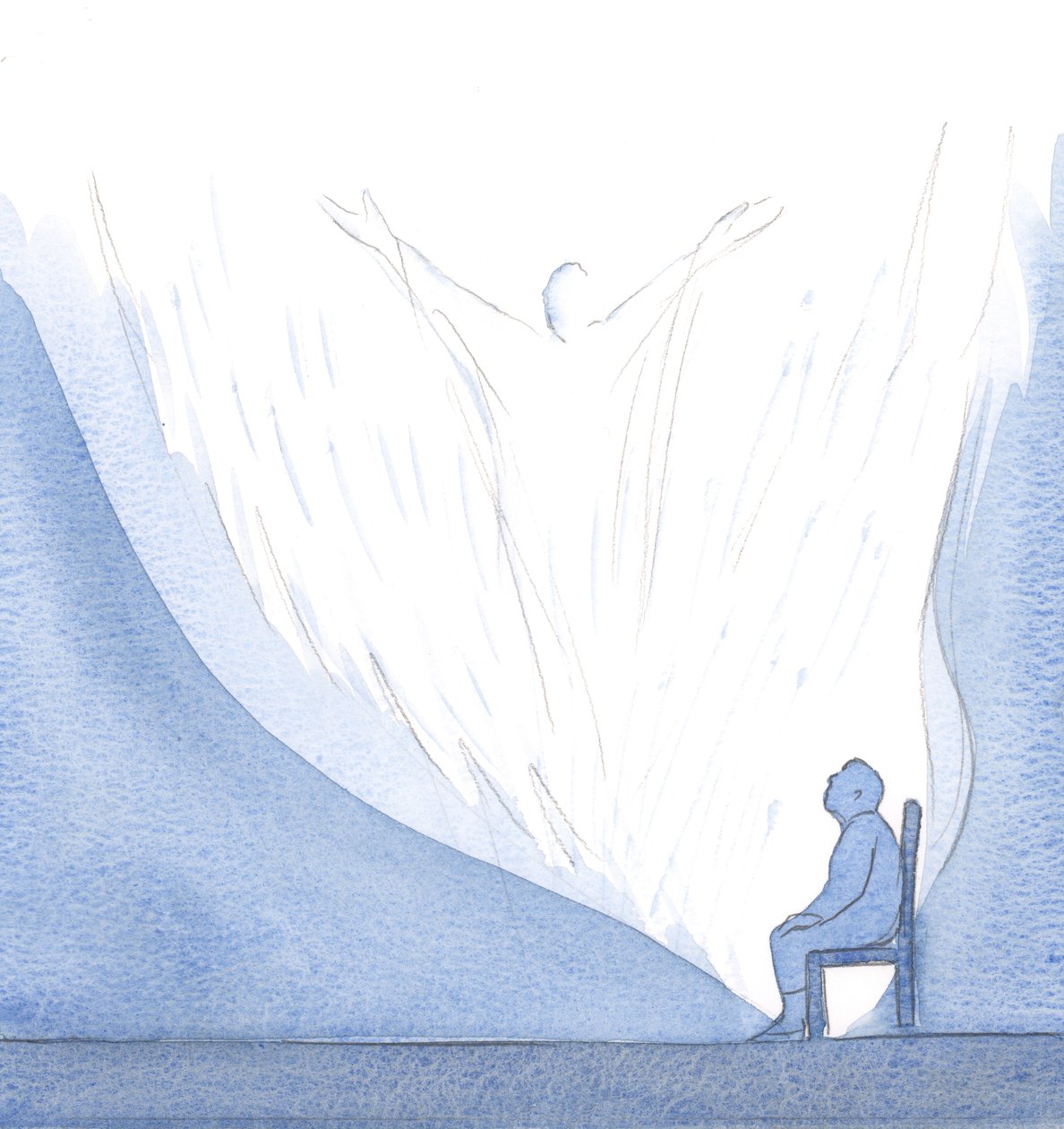 I sat at the side of my soul - as it were - offering Christ