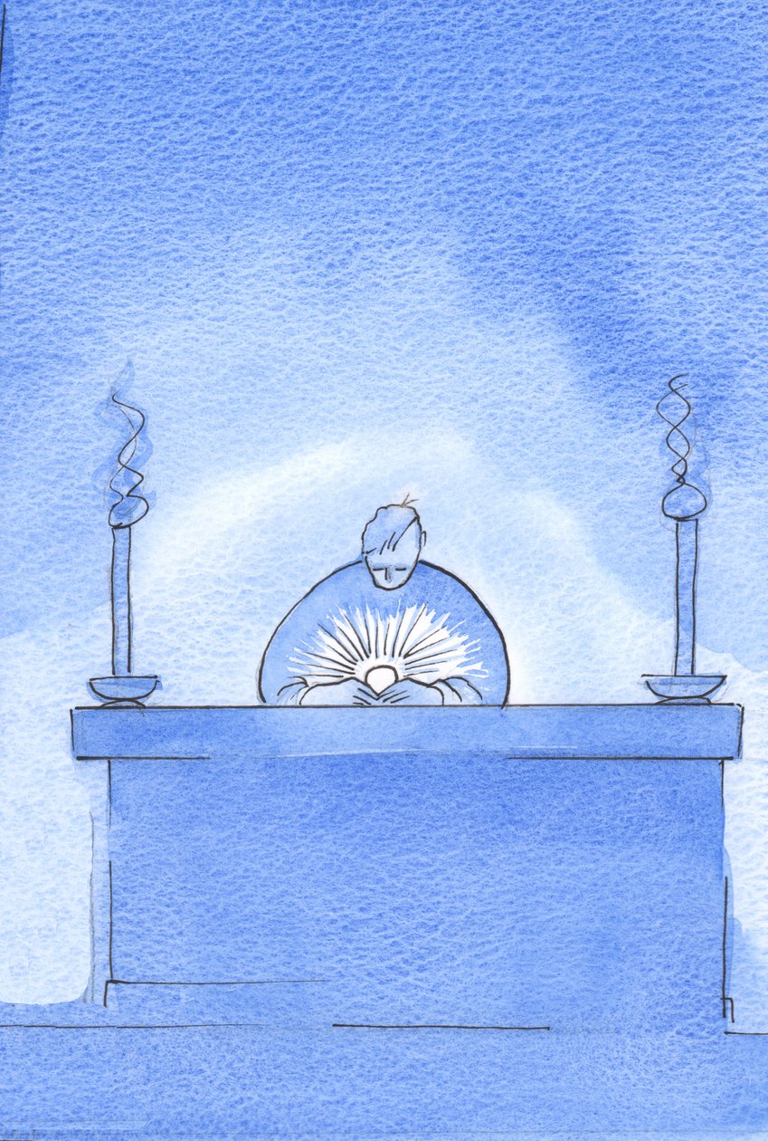 I saw rays of light streaming from the Sacred Host: reminders of Christ