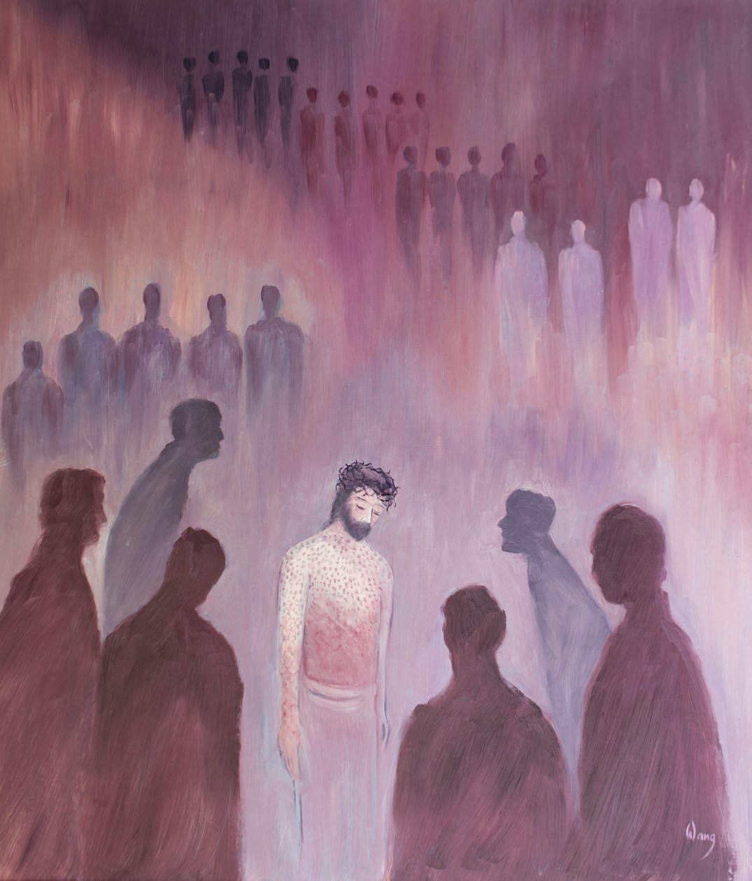 If our hearts are bitter and resentful, when Christ comes to us in Holy Communion, he feels as He did in His Holy Passion by Elizabeth Wang