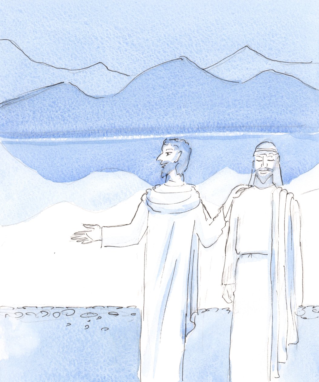 If we are ever overwhelmed by shame about our past lives, tempted to be despondent even though we are loved and forgiven, we can be sure that Christ wants us to remember His Apostles by Elizabeth Wang