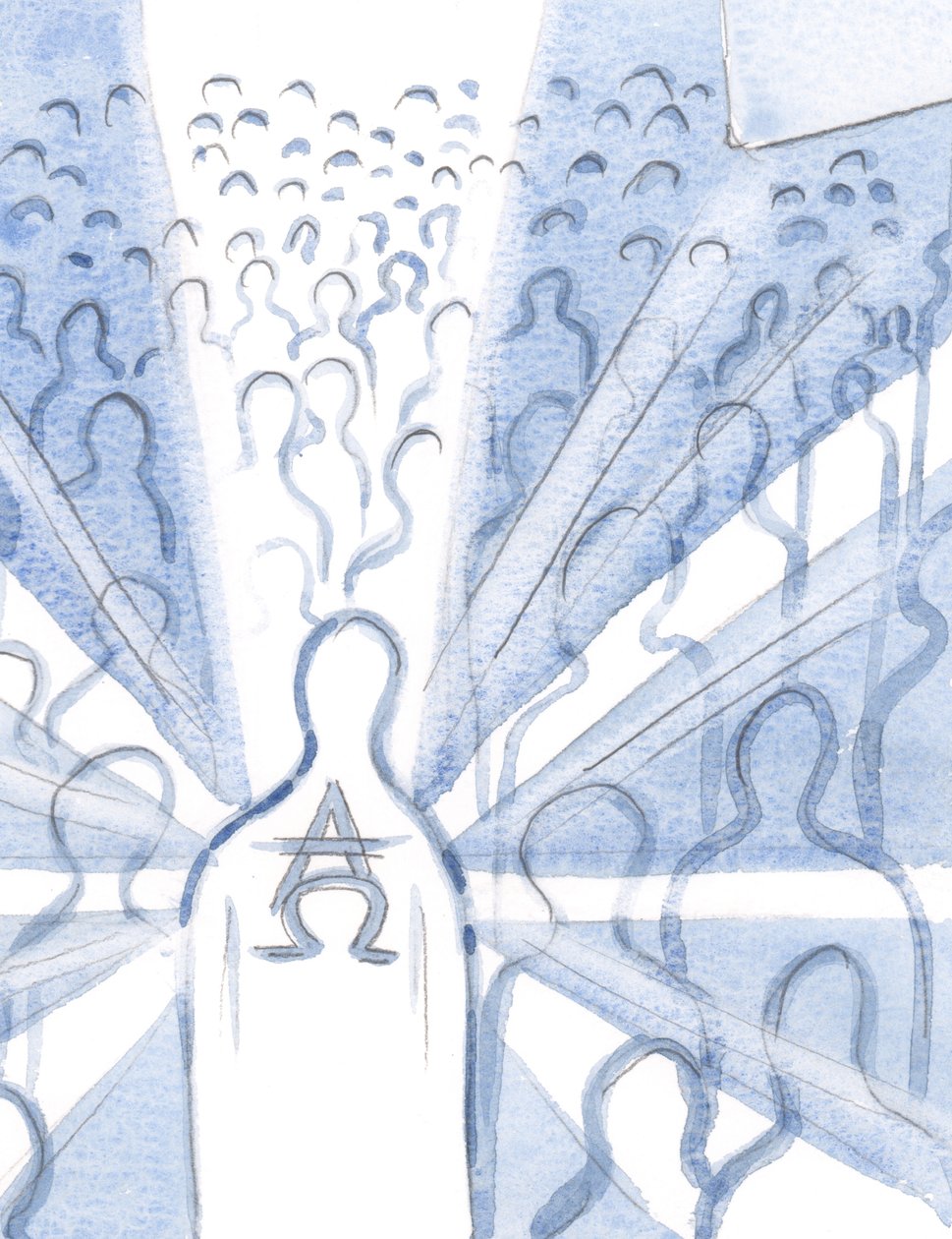 In the Soul Which Worships the Holy Trinity, God is First and Last, Alpha and Omega, Enthroned There by the Soul