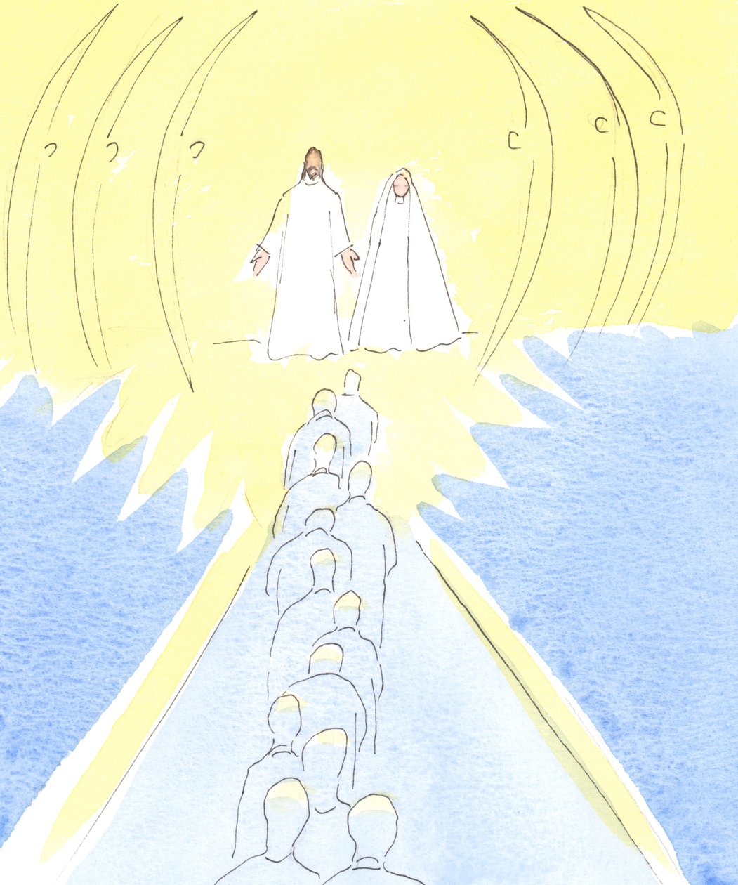 Gate To Heaven Drawing