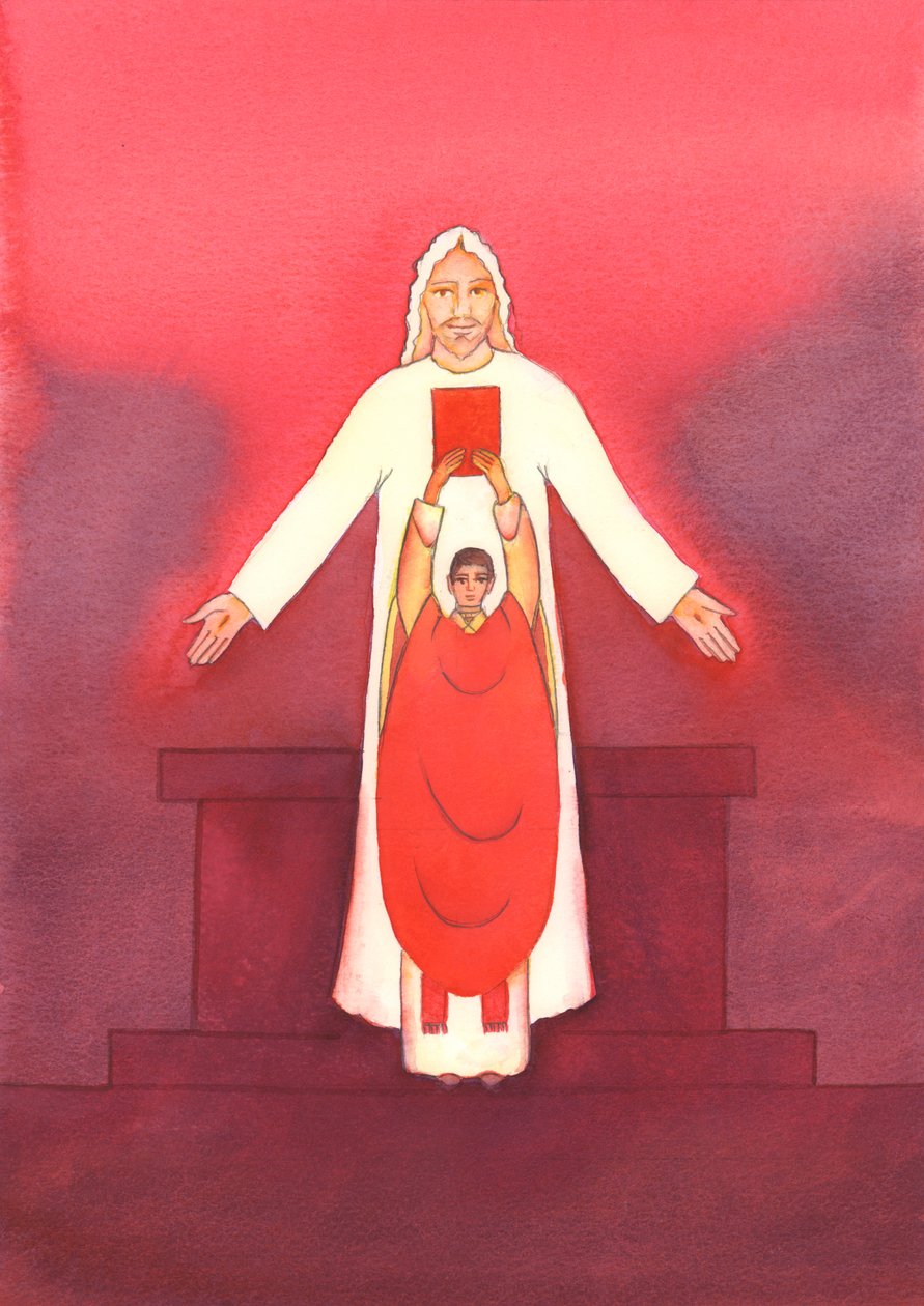 Jesus himself speaks to us through the Holy Scriptures, especially when the Gospel is proclaimed at Mass by Elizabeth Wang