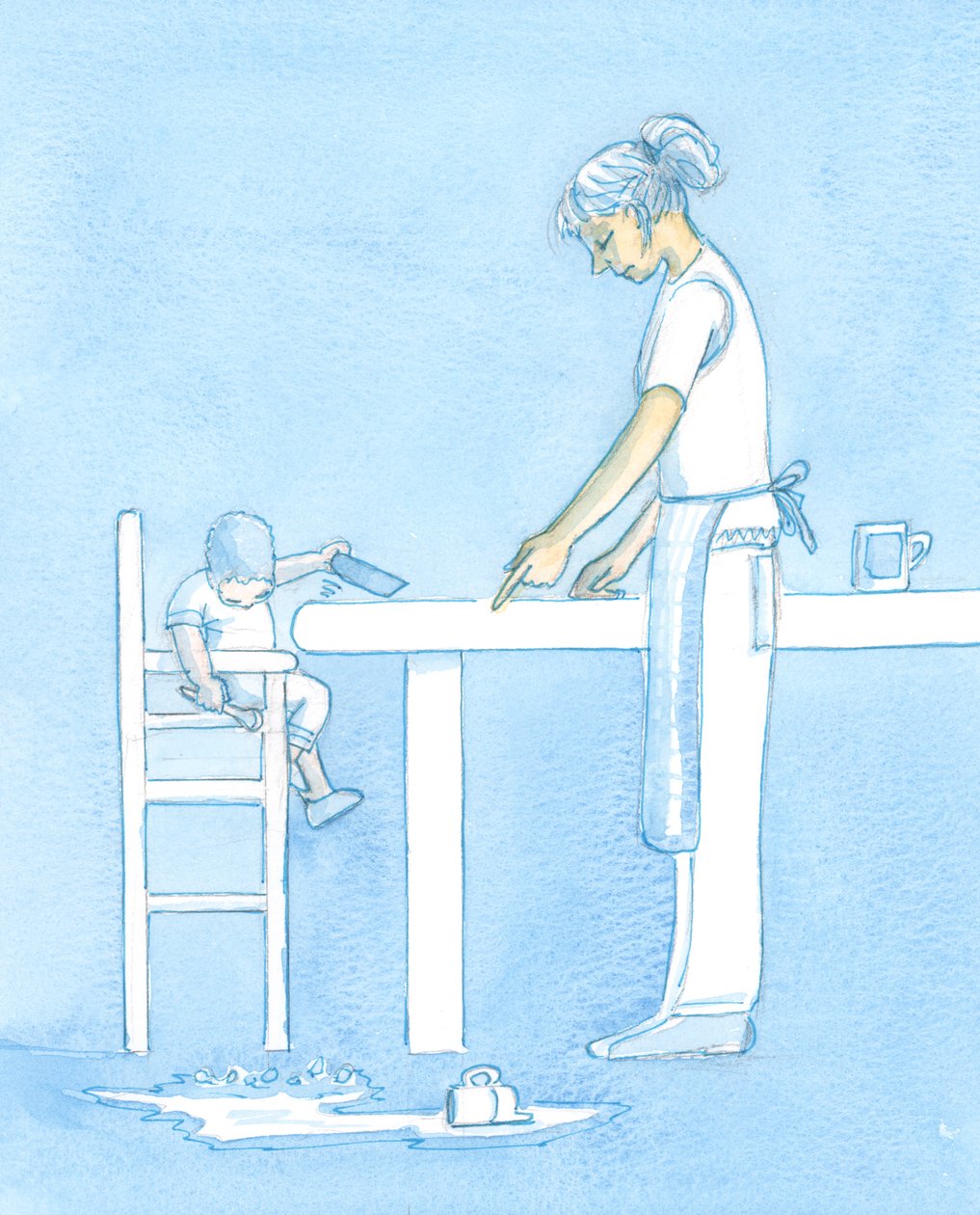 Just as a child has to learn table manners and concern for others, by instruction as well as example, so a Christian needs to be taught how to pray and genuflect, and to show reverence to God by Elizabeth Wang