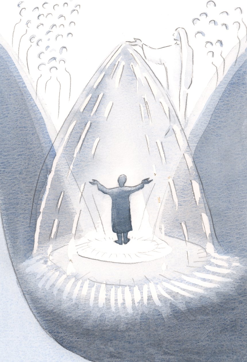 Our Holy Mother Mary Scatters Grace Like Rain, as Soon as We Ask God for Her Help. Through Her, We Are Showered with Blessings by Elizabeth Wang
