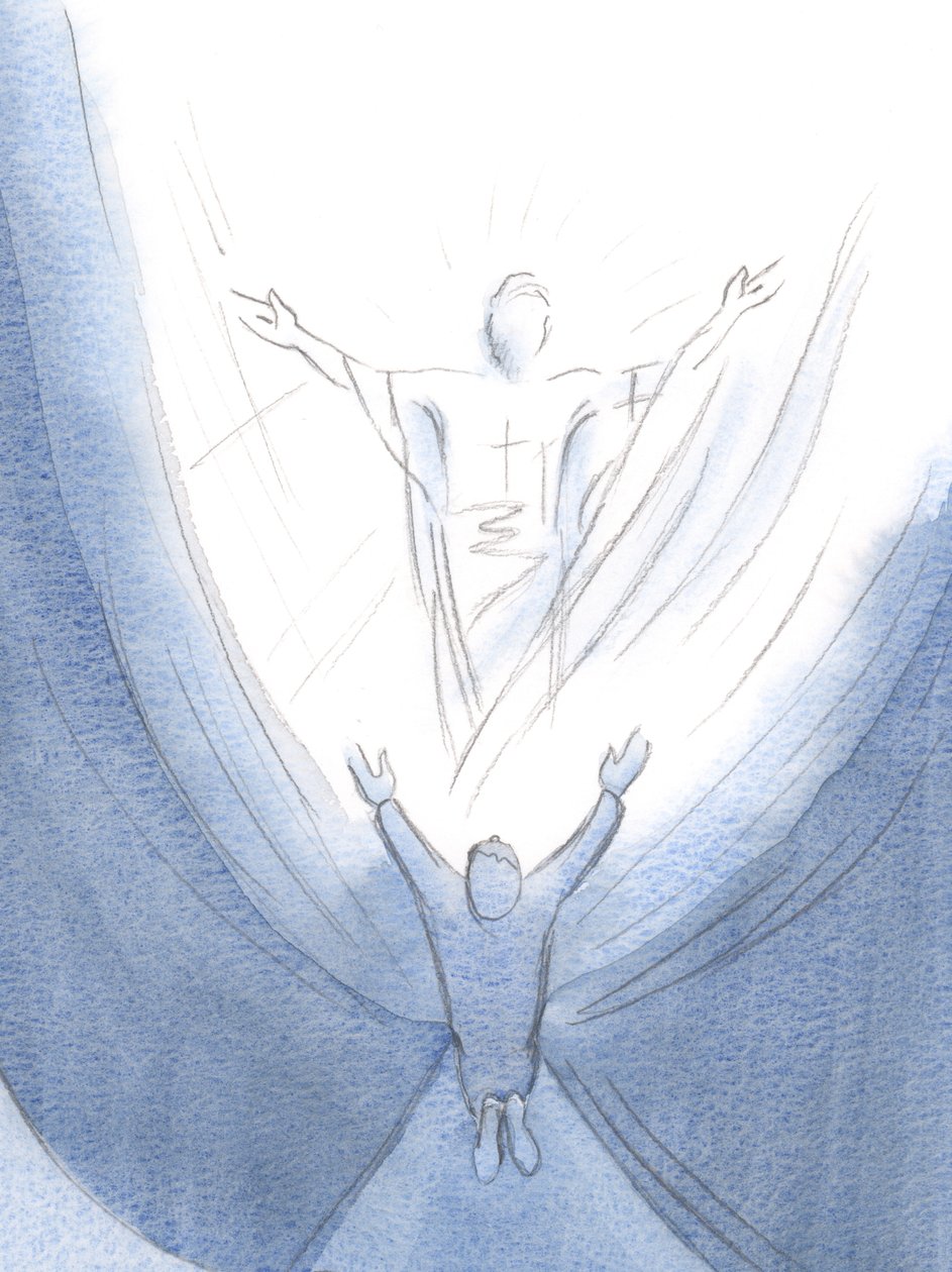 Our attitude at Mass should be one of total union with Christ in love of Him and in praise of the Father by Elizabeth Wang