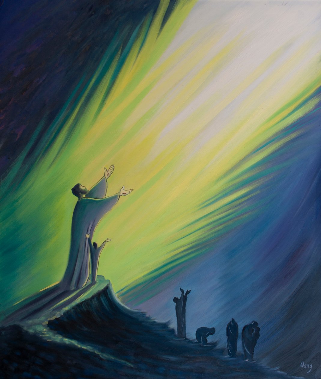 Prayer with Christ is glorious and effective, but without Him it is like calling out into the dark by Elizabeth Wang